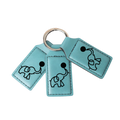 EllieMD Leather Key Chain