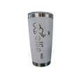 EllieMD ~ 20oz Tumbler