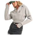 EllieMD - Deva Crop Full Zip (RUNS 1 SIZE SMALL)